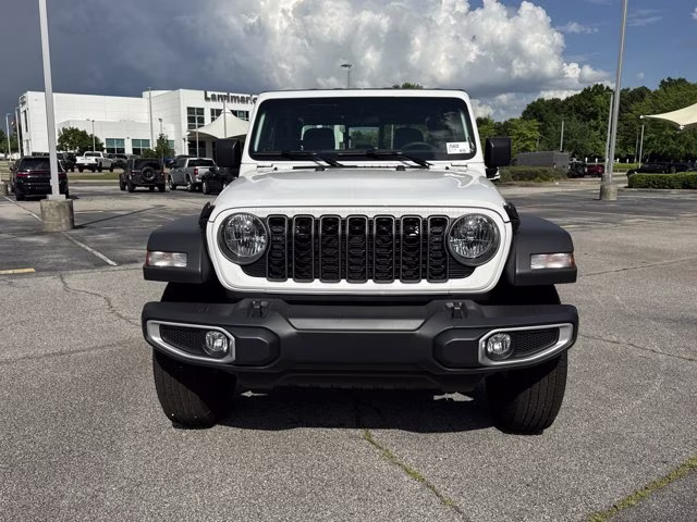 2026 Bright White Clearcoat Jeep Gladiator Sport 4X4 Truck