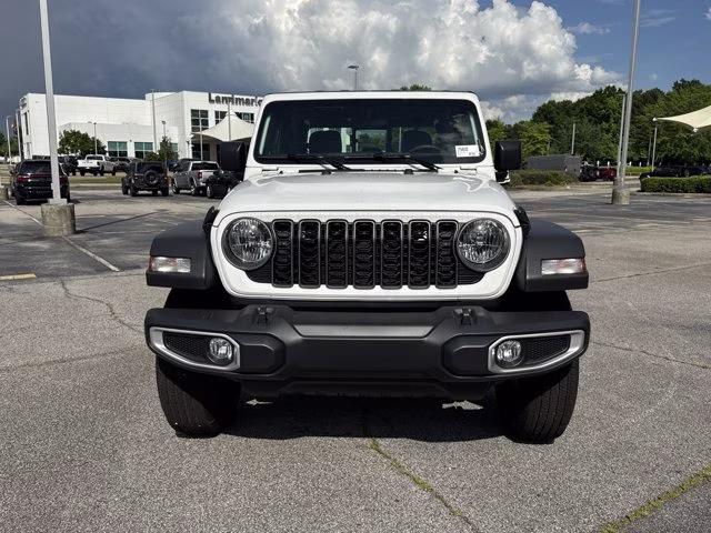2026 Bright White Clearcoat Jeep Gladiator Sport 4X4 Truck