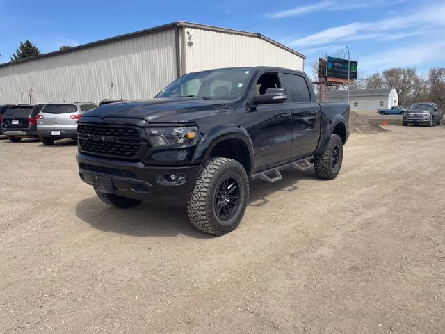 2022 Diamond Black Crystal Pearlcoat Ram 1500 Big Horn/Lone Star 4X4 Truck