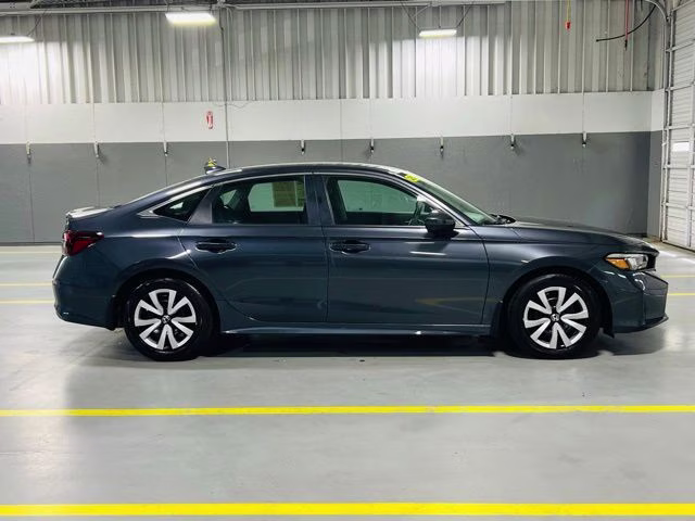 2025 Gray Metallic Honda Civic LX FWD Sedan