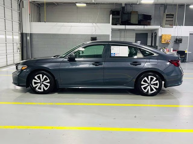 2025 Gray Metallic Honda Civic LX FWD Sedan