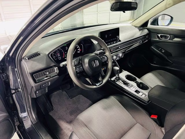 2025 Gray Metallic Honda Civic LX FWD Sedan