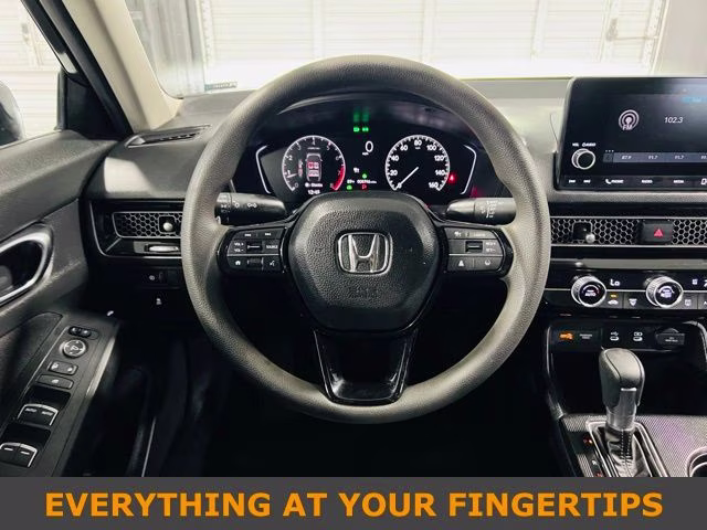 2025 Gray Metallic Honda Civic LX FWD Sedan