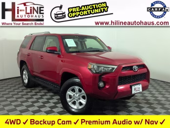 2014 Barcelona Red Metallic Toyota 4Runner SR5 4X4 SUV
