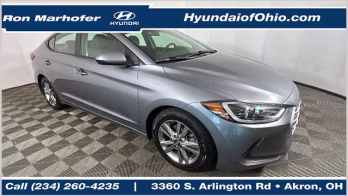 2018 Gray Hyundai Elantra SEL FWD Sedan
