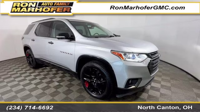 2019 Silver Ice Metallic Chevrolet Traverse Premier AWD SUV