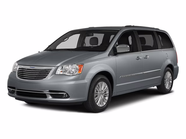 2014 Billet Silver Metallic Clearcoat Chrysler Town & Country Touring FWD Van