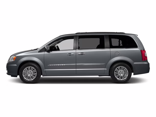 2014 Billet Silver Metallic Clearcoat Chrysler Town & Country Touring FWD Van