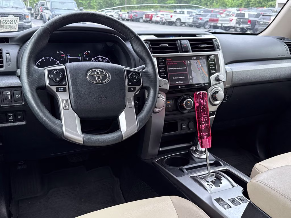 2022 White Toyota 4Runner SR5 Premium 4X4 SUV