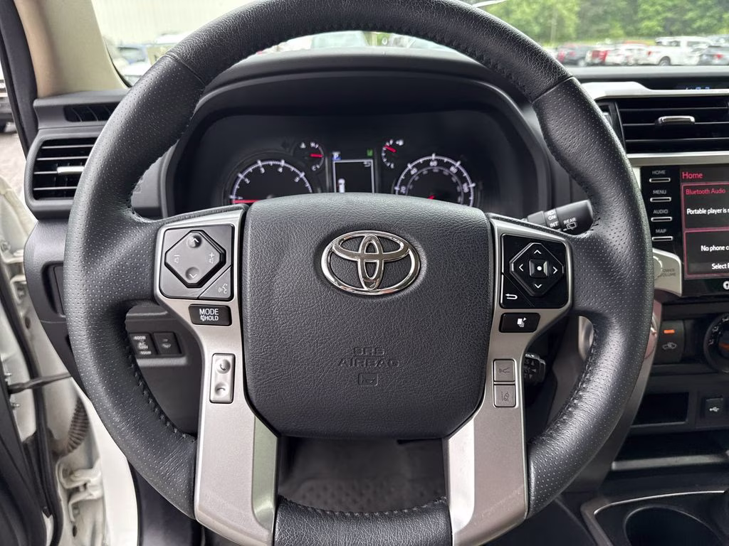 2022 White Toyota 4Runner SR5 Premium 4X4 SUV