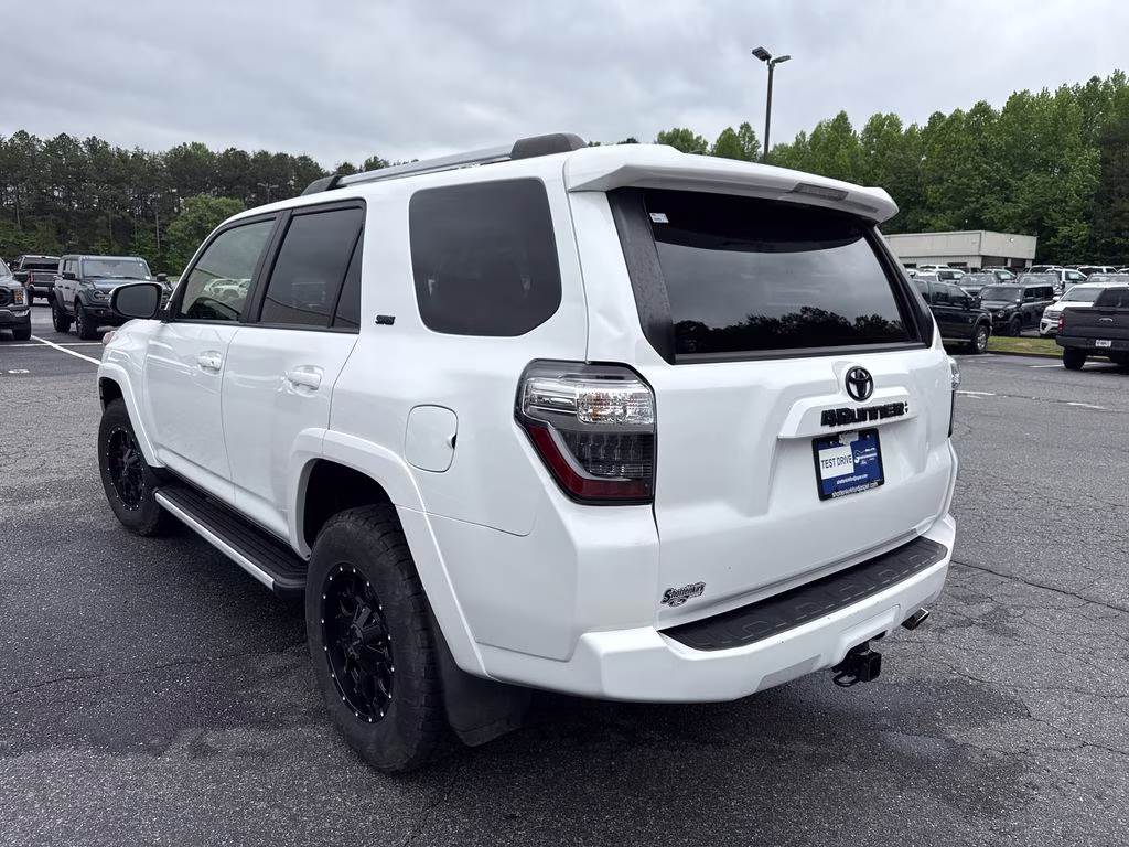 2022 White Toyota 4Runner SR5 Premium 4X4 SUV