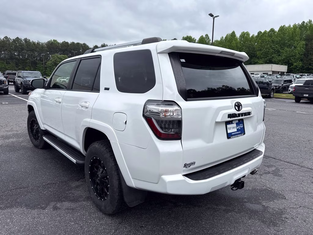 2022 White Toyota 4Runner SR5 Premium 4X4 SUV