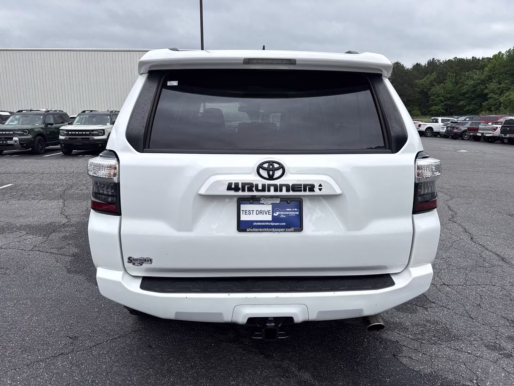 2022 White Toyota 4Runner SR5 Premium 4X4 SUV