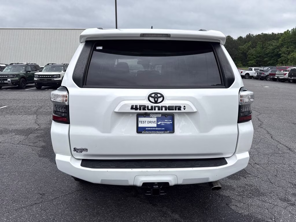 2022 White Toyota 4Runner SR5 Premium 4X4 SUV