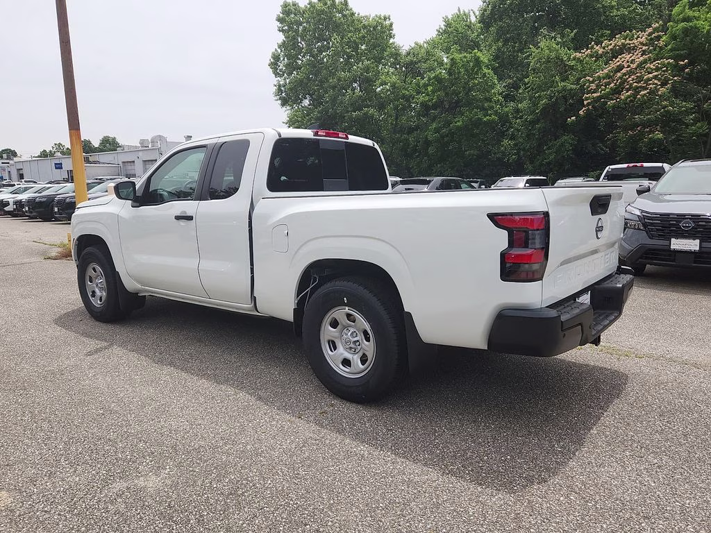 2026 Glacier White Nissan Frontier S RWD Truck