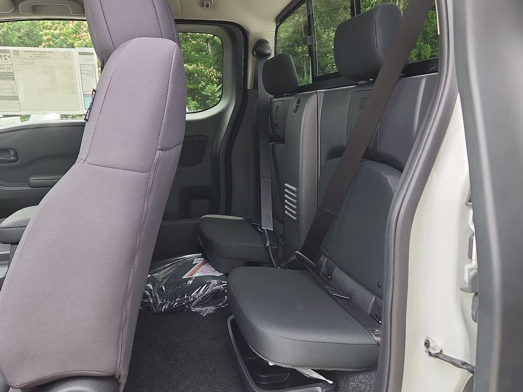 2026 Glacier White Nissan Frontier S RWD Truck