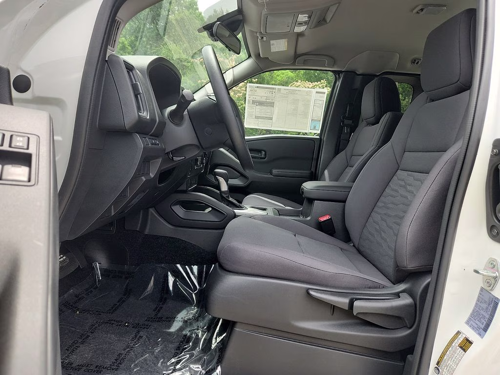 2026 Glacier White Nissan Frontier S RWD Truck