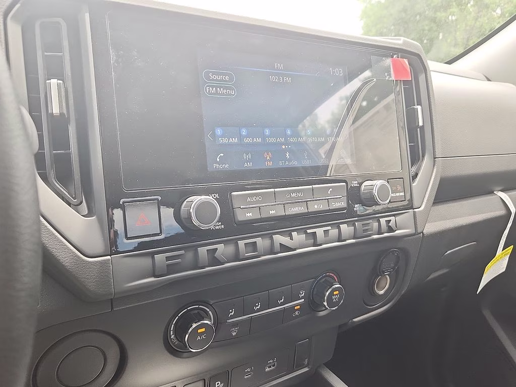 2026 Glacier White Nissan Frontier S RWD Truck