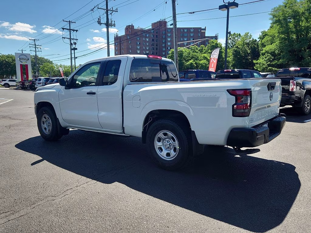 2026 Glacier White Nissan Frontier S RWD Truck