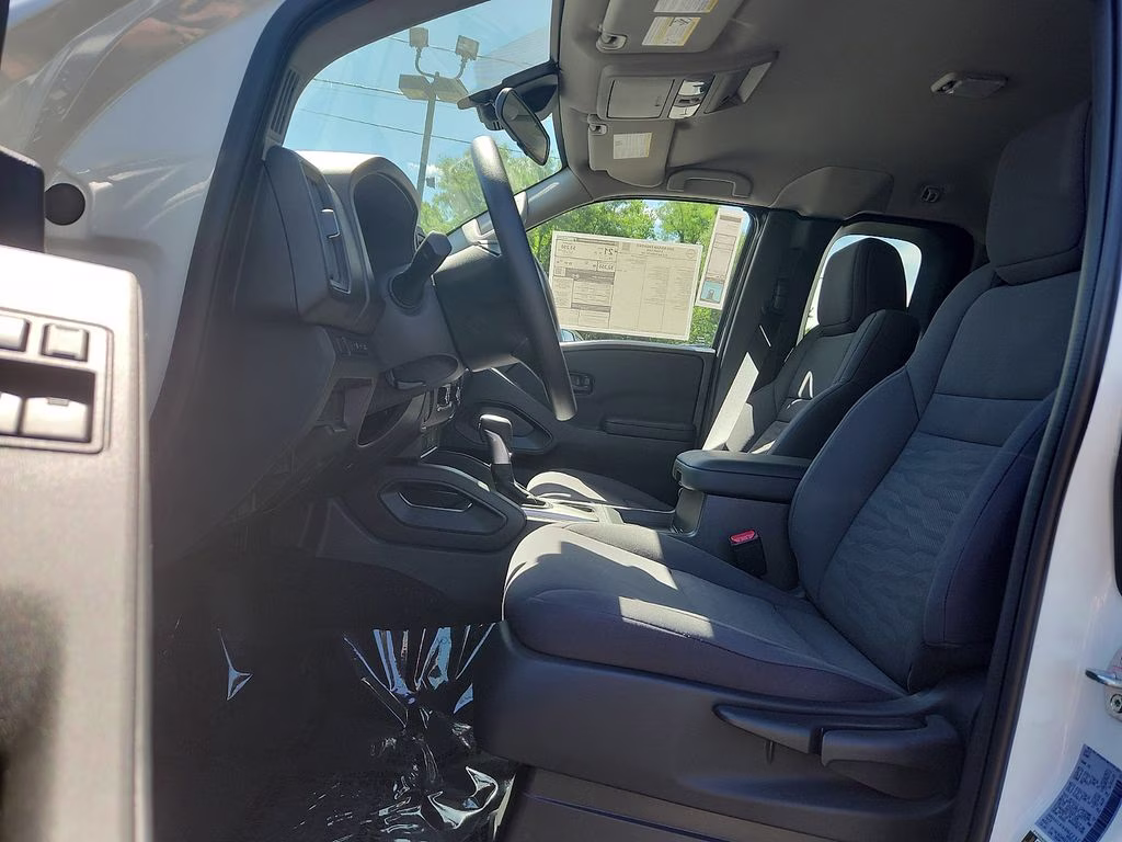 2026 Glacier White Nissan Frontier S RWD Truck