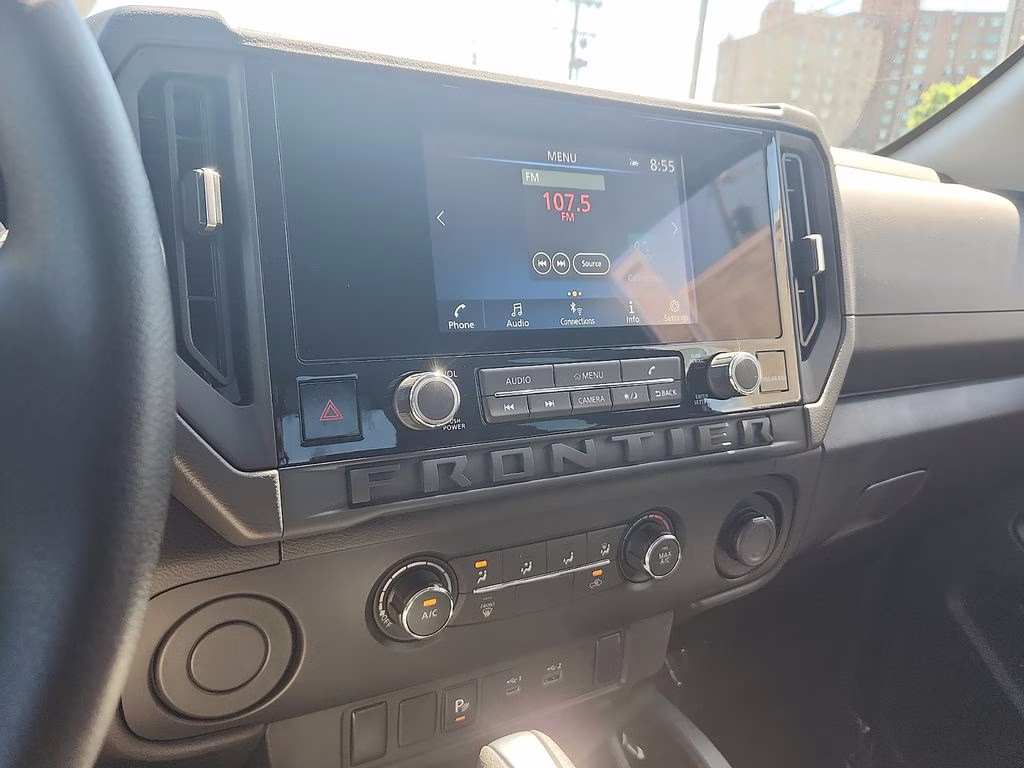2026 Glacier White Nissan Frontier S RWD Truck
