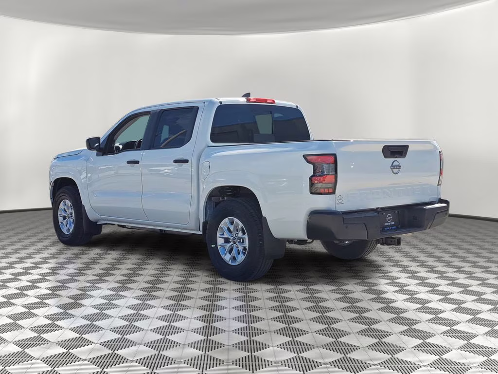 2026 Glacier White Nissan Frontier S RWD Truck