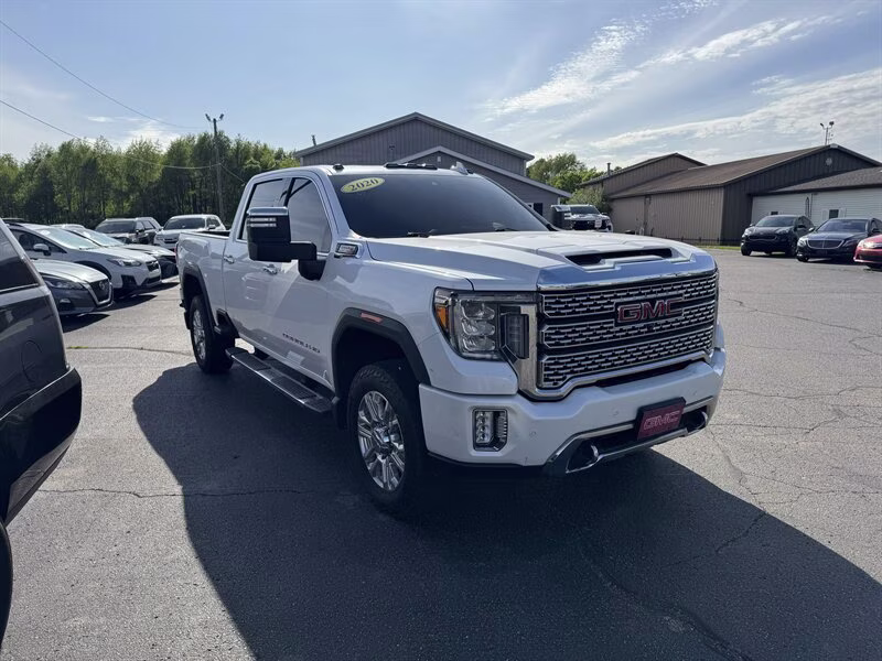2020 Summit White GMC Sierra 2500HD Denali 4X4 Truck