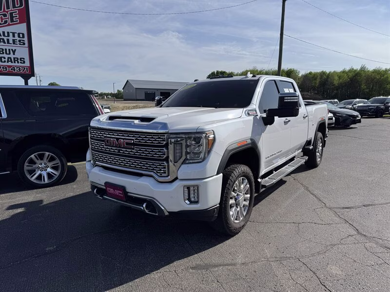 2020 Summit White GMC Sierra 2500HD Denali 4X4 Truck