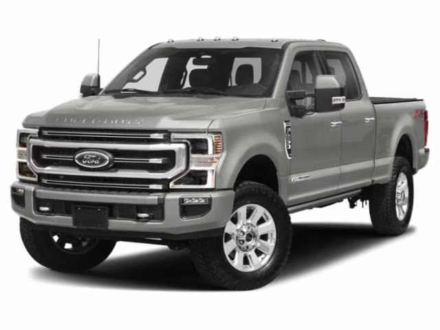 2022 Silver Metallic Ford Super Duty F-250 SRW Platinum 4X4 Truck