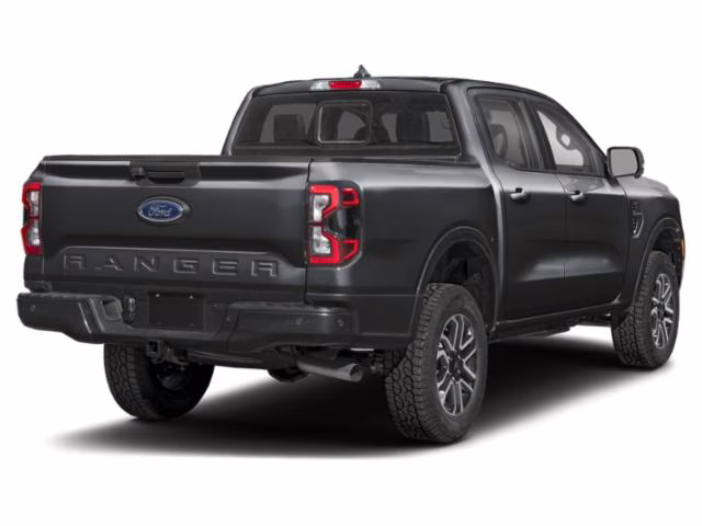 2024 Shadow Black Ford Ranger Lariat 4X4 Truck
