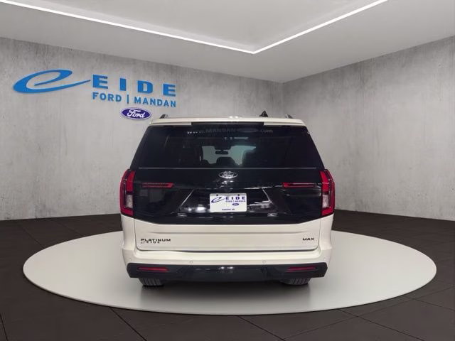 2026 Star White Metallic Tri-Coat Ford Expedition Max Platinum 4X4 SUV