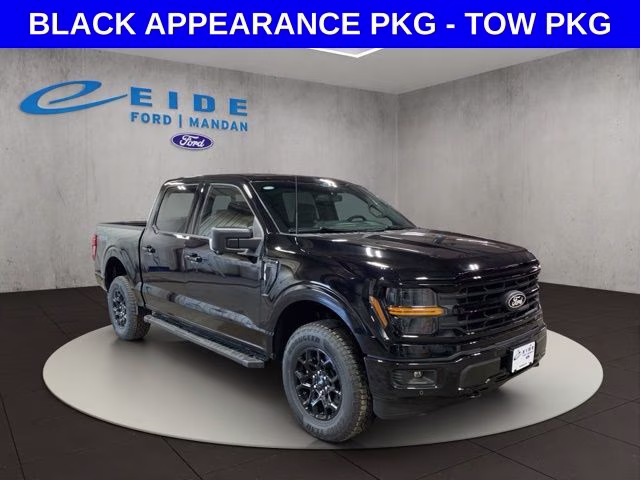 2026 Agate Black Metallic Ford F-150 XLT Black Appearance 4X4 Truck