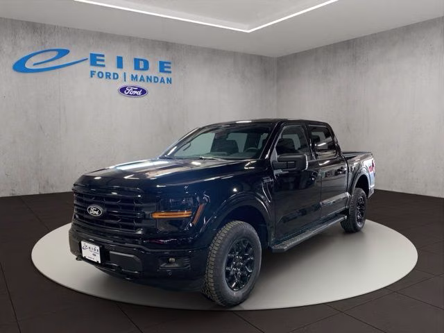 2026 Agate Black Metallic Ford F-150 XLT Black Appearance 4X4 Truck