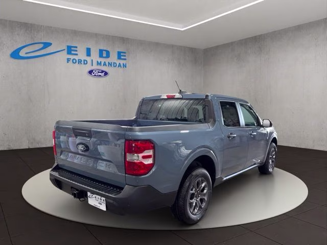 2026 Azure Gray Metallic Tri-Coat Ford Maverick XLT AWD Truck