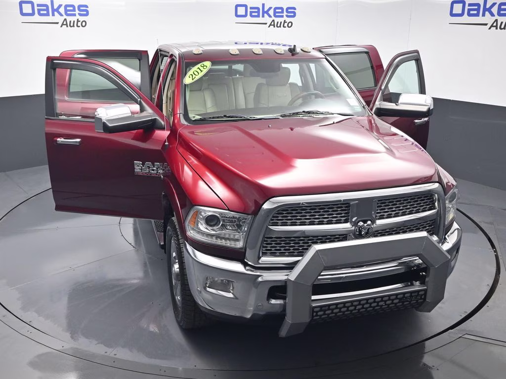 2018 Delmonico Red Pearlcoat Ram 2500 Laramie 4X4 Truck