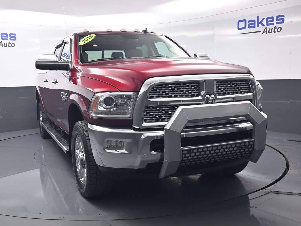 2018 Delmonico Red Pearlcoat Ram 2500 Laramie 4X4 Truck