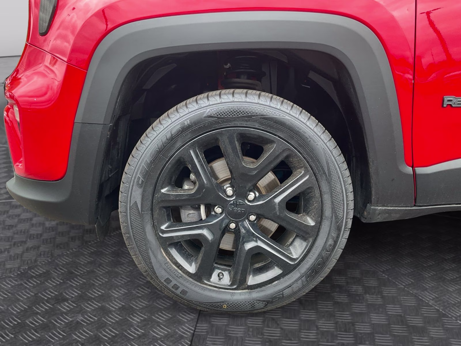 2019 Colorado Red Clearcoat Jeep Renegade Latitude 4X4 SUV