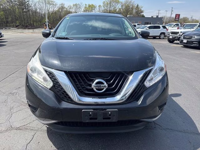 2017 Magnetic Black Metallic Nissan Murano S AWD SUV
