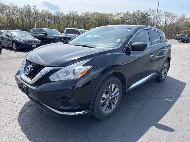2017 Magnetic Black Metallic Nissan Murano S AWD SUV