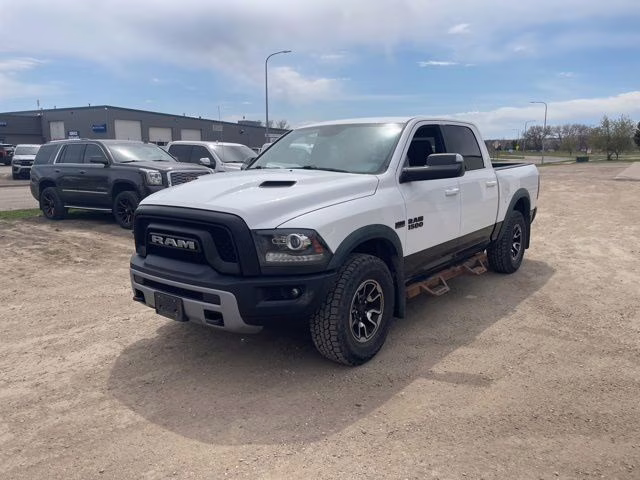 2017 Bright White Clearcoat Ram 1500 Rebel 4X4 Truck