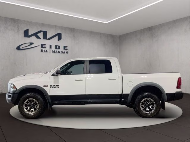 2017 Bright White Clearcoat Ram 1500 Rebel 4X4 Truck