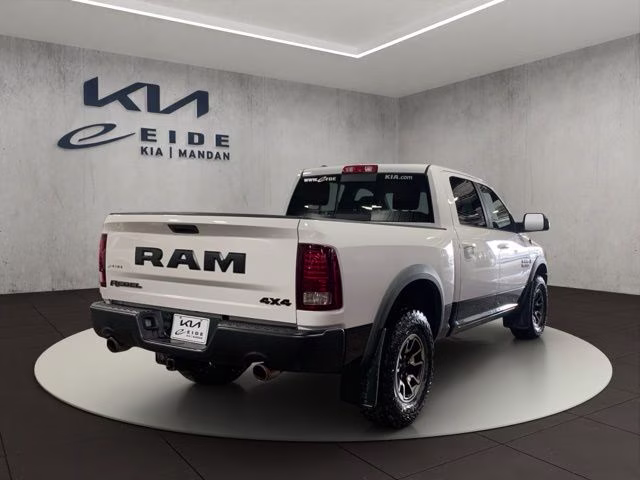 2017 Bright White Clearcoat Ram 1500 Rebel 4X4 Truck
