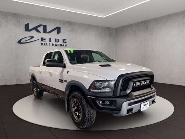 2017 Bright White Clearcoat Ram 1500 Rebel 4X4 Truck