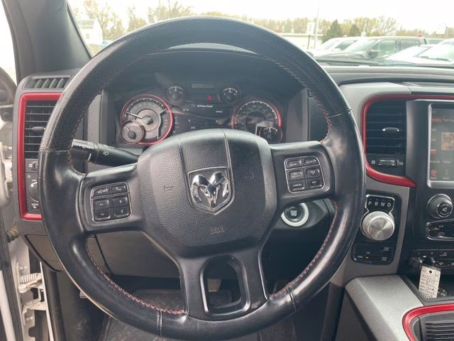 2017 Bright White Clearcoat Ram 1500 Rebel 4X4 Truck