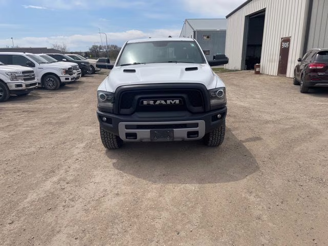 2017 Bright White Clearcoat Ram 1500 Rebel 4X4 Truck