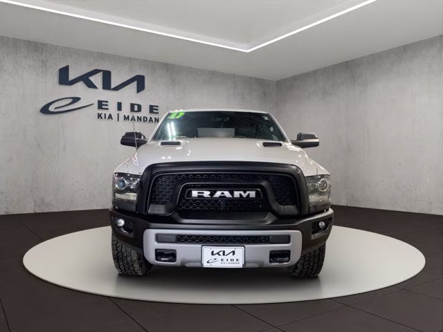 2017 Bright White Clearcoat Ram 1500 Rebel 4X4 Truck