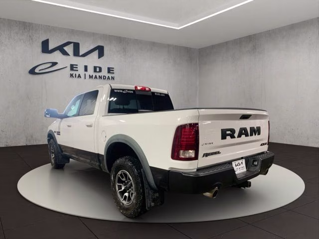 2017 Bright White Clearcoat Ram 1500 Rebel 4X4 Truck