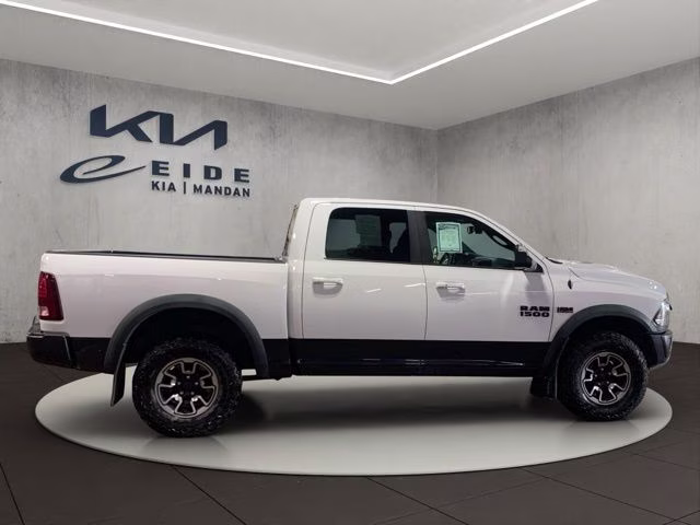 2017 Bright White Clearcoat Ram 1500 Rebel 4X4 Truck