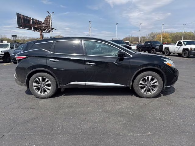 2017 Magnetic Black Metallic Nissan Murano S AWD SUV
