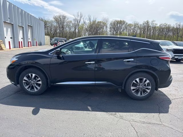 2017 Magnetic Black Metallic Nissan Murano S AWD SUV
